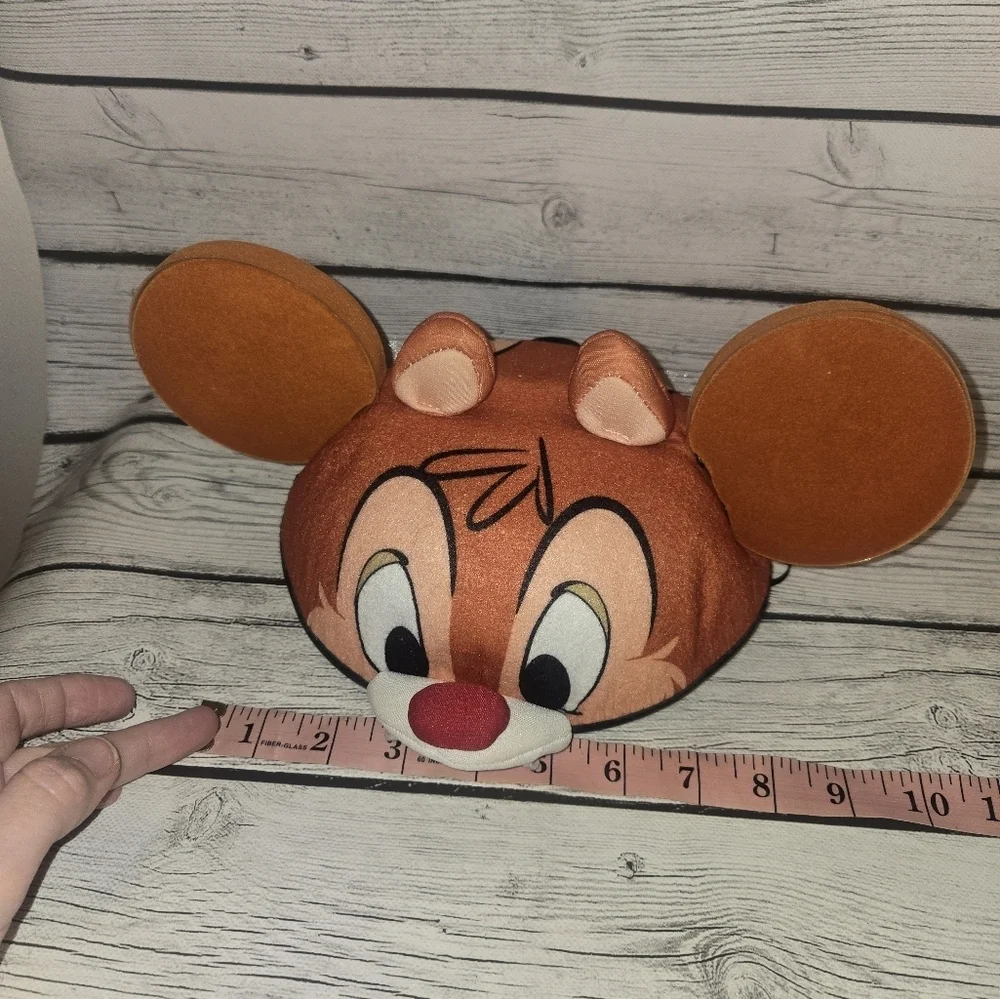 Disney Chip & Dale Two Sided Mickey Mouse Ears Hat Cap Size Youth HTF Rare